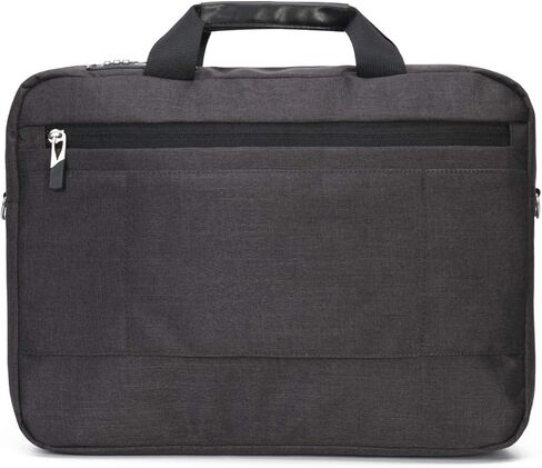 حقيبة كمبيوتر محمول Omnpak مقاس 15.6 بوصة، حقيبة أعمال مع قفل مجمع، حقيبة مستندات كاتب العدل طاردة للماء للرجال والنساء - تناسب كمبيوتر/كمبيوتر محمول/كمبيوتر لوحي مقاس 15.6 بوصة in Kuwait