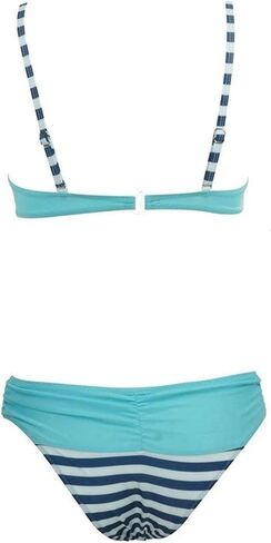 Lukitty Women's Push Up Bikini Set Two Piece Strapless Bathing Suit Swimsuit in Kuwait