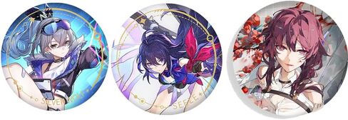 XNCOSER Honkai Star Rail Merch Gift Set Box, Drawstring Bag + Necklace + Pillow Case +3 Pins +3 Keychains + 3 Card +80 Stickers in Saudi Arabia