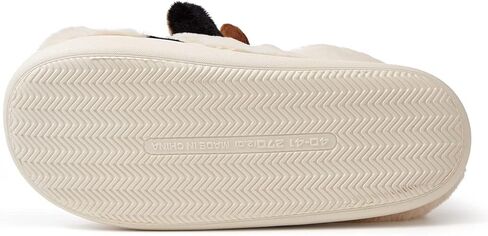 Cute Cow Animal Slippers Women Kawaii Winter Fuzzy Fluffy Cartoon House Slippers Soft Comfy Warm Anti-Slip Home Slipper in Kuwait