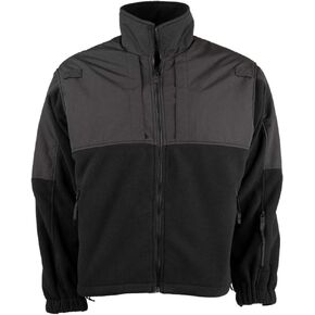 LA Police Gear Duty Fleece Jacket for Men, Police Jackets for Men, Black Uniform Fleece Jacket in Saudi Arabia