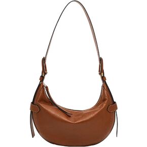 Fossil Women's Harwell Leather Hobo Purse Handbag for Women in Saudi Arabia