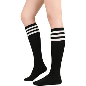 Knee High Socks Athletic Women Tube for Teen Girl Cosplay 1 Pack One Size in Saudi Arabia