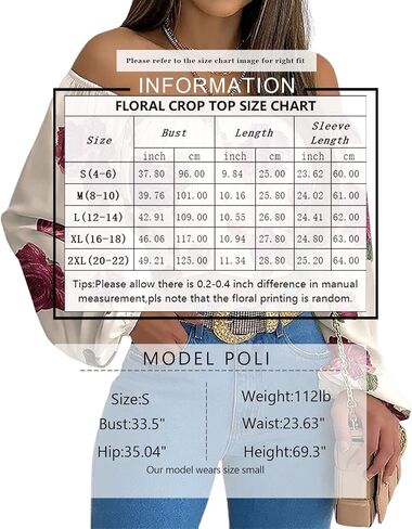 بلوزة MIRACMODA للسيدات بدون أكتاف مكشكشة وربطة عنق خلفية قصيرة صيفية بأكمام واسعة وقميص بوهو in Kuwait