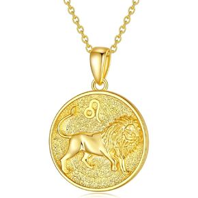 PLATYCO 925 فضة كوكبة القلائد ابراج ميدالية عملة القرص سحر لذيذ مجوهرات التنجيم السماوية للنساء الفتيات in Kuwait