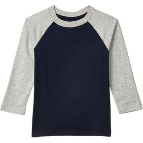 #4kids Boys and Girls Essential Raglan Long Sleeve Shirt (Little Kids/Big Kids)
