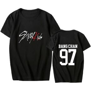Stray Kids Merch Tshirt Skz Support Shirt Jisung Felix Hyunjin Minho Changbin Tee Shirt Unisex Tee Top