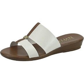 صندل كاجوال مريح للنساء من ITALIAN SHOEMAKERS Sofy ذو كعب عريض مفتوح من الأمام للنساء - صندل ذو كعب منخفض من الأمام in Kuwait