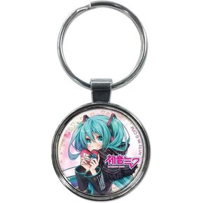 Ata-Boy Hatsune Miku Keychain - Miku Heart Keychain by As Keychain for Fans, Check out Ata-boy's Collection of Merchandise for Gift ideas… in Saudi Arabia