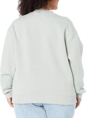 Amazon Essentials Women's Relaxed-Fit Sweatshirt Cardigan (Available in Plus Size) (Previously Amazon Aware) in Saudi Arabia