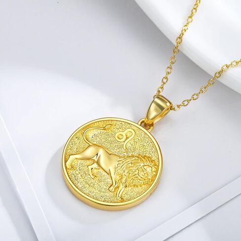 PLATYCO 925 فضة كوكبة القلائد ابراج ميدالية عملة القرص سحر لذيذ مجوهرات التنجيم السماوية للنساء الفتيات in Kuwait