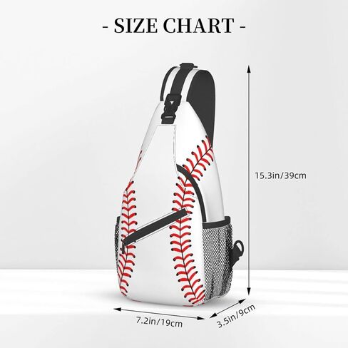 SURERUIM Custom Printed Sling Bag for Women Men Crossbody Shoulder Backpack Chest Bags Gym Travel Hiking Casual Daypack in Kuwait