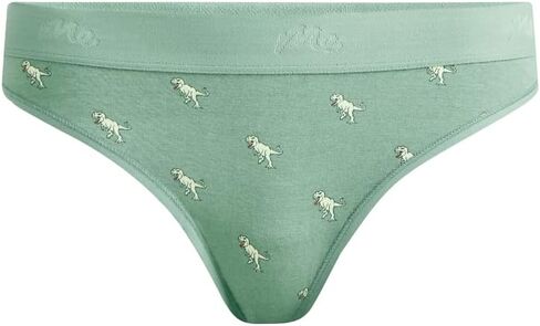 MeUndies – Women’s Stretch Cotton Mid Rise Thong - Comfortable Panties –Amazon Exclusive Fabric in Kuwait