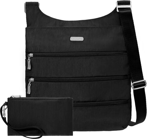 Baggallini Big Zipper Travel Crossbody Bag in Kuwait