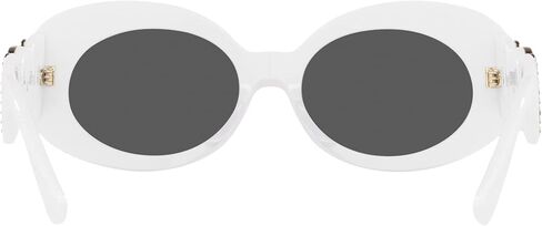 Versace Woman Sunglasses Havana Frame, Dark Grey Lenses, 54MM in Saudi Arabia