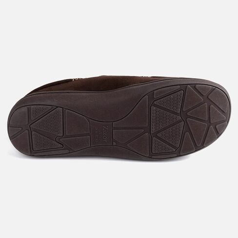 Zizor Men's Comfy Loafer Slippers, Drop Heel Memory Foam House Shoes, Indoor Outdoor Casual Slip On Pantuflas with Rubber Sole in Kuwait