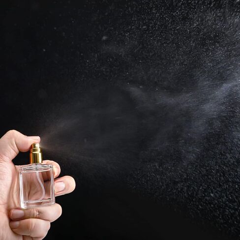 YU FENG 12pcs Glass Bottle Perfume Atomizer Refillable Spray Empty Perfume Bottles Fine Mist Atomizer Cosmetic Container for Travel,10ml in Kuwait