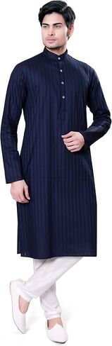 Tathastu Mens Cotton Kurta Pajama Set in Kuwait