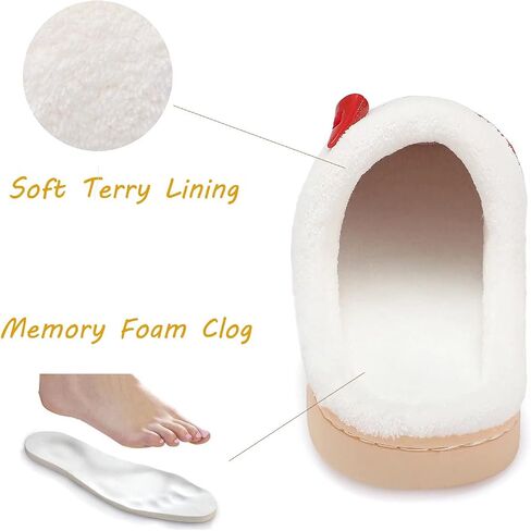 Women's Scuff Comfy Slippers Memory Foam House Shoes | Slip On Cozy Bedroom Slippers, Lightweight, Non-Slip, Indoor Outdoor, Soft Terry Lining, Machine Washable, Gifts in Saudi Arabia