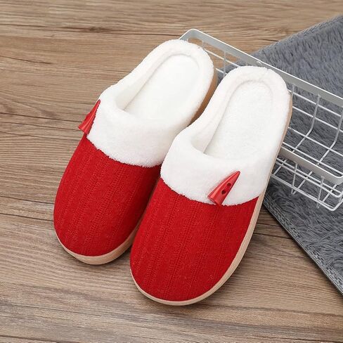 Women's Scuff Comfy Slippers Memory Foam House Shoes | Slip On Cozy Bedroom Slippers, Lightweight, Non-Slip, Indoor Outdoor, Soft Terry Lining, Machine Washable, Gifts in Saudi Arabia