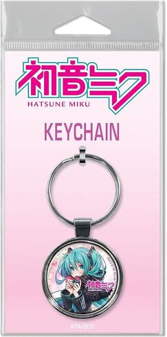 Ata-Boy Hatsune Miku Keychain - Miku Heart Keychain by As Keychain for Fans, Check out Ata-boy's Collection of Merchandise for Gift ideas… in Saudi Arabia