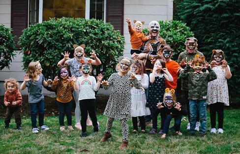 عصابة رأس على شكل آذان القطط من ماكفاديون على شكل نمر للقطط | عصابة رأس على شكل أذن النمر للنساء والفتيات، ملحقات أزياء الهالوين التنكرية للبالغين in Kuwait