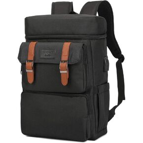 YALUNDISI Vintage Backpack for Men Women Laptop Backpack Bookbags College Backpack 15.6inch in Kuwait