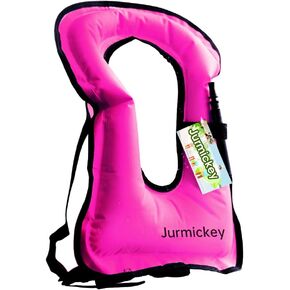 Inflatable Snorkel Vest for Adults, Snorkeling Vest for Kayaking, Buoyancy Vest Swim Jacket for Diving Safety