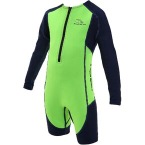 Aquasphere Stingray Long Sleeve Unisex Kids Wetsuit - 100% UV Protection, Long Lasting Quality Neoprene, Washer Dryer Safe, Warm Comfortable Fit for Diving Swimming Surfing - Boys & Girls in Kuwait