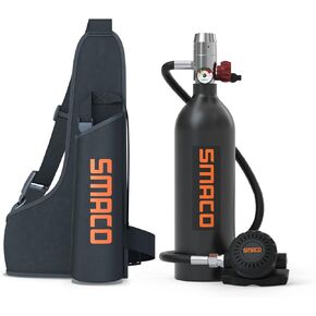 SMACO Scuba Tank 1L Mini Scuba Tank S400 Scuba Diving Tank Diving Equipment