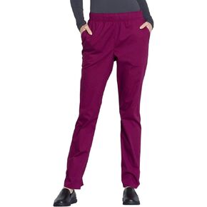 Cherokee Women Scrubs Pant Workwear Professionals Natural Rise Tapered Leg Drawstring WW050