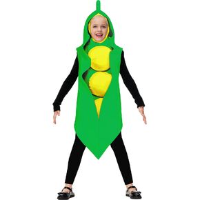 AOBUTE Kid's Halloween Pizza Hotdog Pickle Peapod Banana Carrot Waffle Costume Boy Girls Vegetable Food Suit