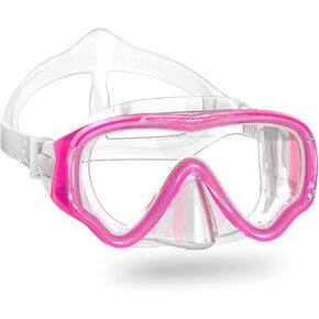 WACOOL المراهقين الشباب الاطفال الغوص الغوص السباحة قناع السباحة مكافحة الضباب المغلفة الزجاج الغوص مكافحة سبلاش in Kuwait
