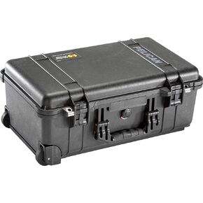 Pelican Select Bundle - Pelican 1510 Case with Foam (Black) + Pelican 1510 Case Lid Organizer + TSA Lock