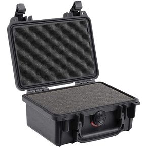 Pelican 1120 Case With Foam (Yellow) | Watertight hard case with foam insert and purge valve for photography, travel and equipment protection in Saudi Arabia