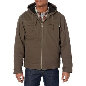 Wolverine mens Lockhart Jacket Work Utility Outerwear, Black Olive, Large US