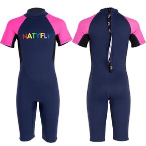 بدلة سباحة قصيرة للأطفال من DIVE & SAIL، بدلة سباحة حرارية من النيوبرين 2 مم، بدلات رطبة للأولاد والبنات الشباب للغوص، بدلة كاملة وملابس سباحة قصيرة in Kuwait