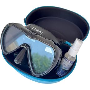 Tidal Mask - Advanced Anti Fog Diving Mask for Scuba Diving, Snorkeling, Free Diving and Swimming. Wide-Angle Tempered Glass Single Lens - Best Anti Fog Scuba Mask, Snorkel Mask, Dive Mask for Adults. in Kuwait