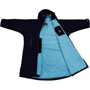 Akida Oversized Changing Robe/Swim Parka,Waterproof Surf Poncho Warm Coat Jacket,Quick Dry Wetsuit Changing Towel.