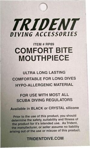 قطعة فم ترايدنت كومفورت بايت مع جسر سقف الفم وحواف ملفوفة in Kuwait