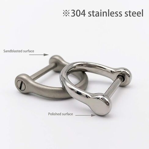 TISUR Titanium Key Rings for Keychains 6Pcs SUS D-Rings in Saudi Arabia