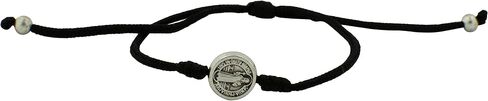 Saint Benedict Bracelet | Adjustable Cord with St. Ben Medal | Patron Saint of Students and Europe | Great Catholic Gift for First Holy Communion or Confirmation in Kuwait
