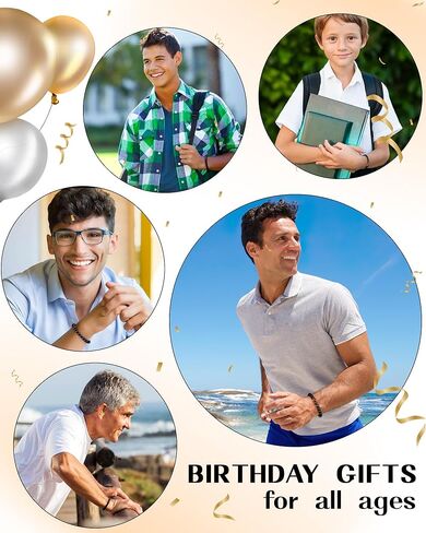 أفكار هدايا عيد ميلاد للرجال من SUPHELPU، أساور للأولاد في سن المراهقة، زوج الروح، الأب، الجد، الرجل، الحفيد، الابن، الأخ، العم، ابن أخ in Kuwait