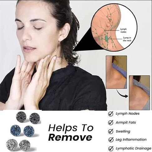 3Pairs Atheniz Magnetology Lymphvity Germanium Earrings Zunis Acupressure Sl-imming Earrings Non Piercing Acupressure Earrings for Weight Loss Ear Cuff Clip for Women Men in Kuwait