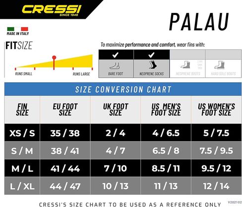 Cressi Palau, Blue/Azure, XS/S [DUPLICATE] in Saudi Arabia