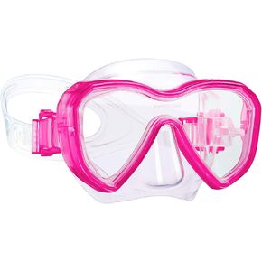 Dorlle Kids Diving Mask Snorkel Mask, Anti-Fog and Anti-Leak Snorkeling Goggles Swimming Goggles Waterproof Tempered Glass Mask for Children in Saudi Arabia