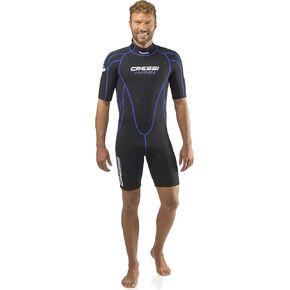 Cressi Shorty Men's Wetsuit for Water Activities in Warm Waters- Tortuga 2.5mm Premium Neoprene