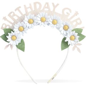 Toddler Birthday Girl Floral Headband
