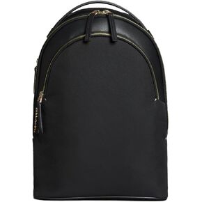 حقيبة ظهر Troubadour Momentum - نباتية ممتازة، خفيفة الوزن ومقاومة للماء - جيب مبطن للكمبيوتر المحمول مقاس 16 بوصة - أشرطة مريحة مريحة - مصنوعة من مواد من مصادر مسؤولة - أسود in Kuwait