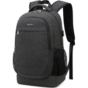 abshoo Lightweight Teen Boy Backpack For School Men Women Laptop Backpack With Laptop Compartment Girls School Bookbag (Black)